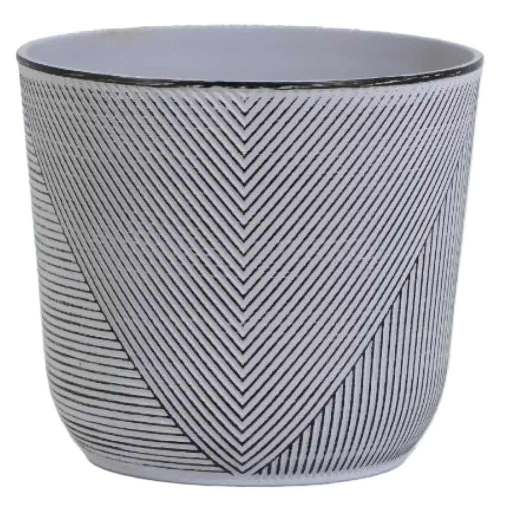 Modern Chevron Planters