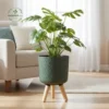 Diamond Embossed Decorative Planters - Elegant Patterned Decor Pots