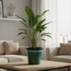 Artisan Glazed Planters - High-Gloss Tapered Pots