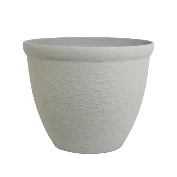 Classic Sandstone Garden Planters Classic Sandstone Garden Planters - Timeless Rolled Rim Pots