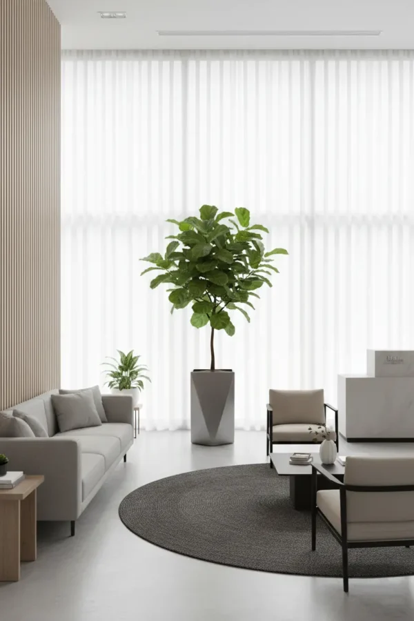 Self‑Watering Painted Pot Series  – Modern Geometric Indoor & Outdoor Planters with Built‑In Water Reservoir