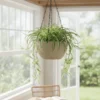 Geometric Hanging Planters - Modern Sky Garden Pots
