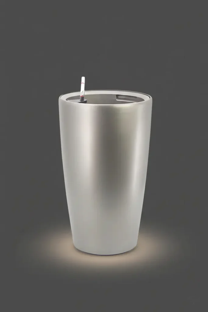 Metallic Gloss Self-Watering Planters