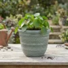 PP Plastic Planter Pot | Lightweight Modern Flower Pot in Multiple Colors