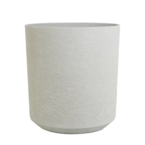 Natural Sandstone Planter Stone‑Texture Plastic Planter – Modern Lightweight Decorative Pot