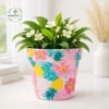 Colorful Flower Pot Series – Decorative Plastic Planters with Multiple Patterns | 2026 WelPlant Collection