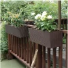 Woven Railing Planter Box Series | Balcony Fence Planters