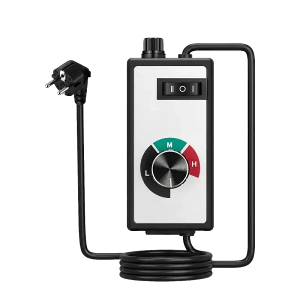 Fan Speed Controller-eu standard plug 230V 8A Variable Speed Controller with EU Plug for HVAC Ventilation