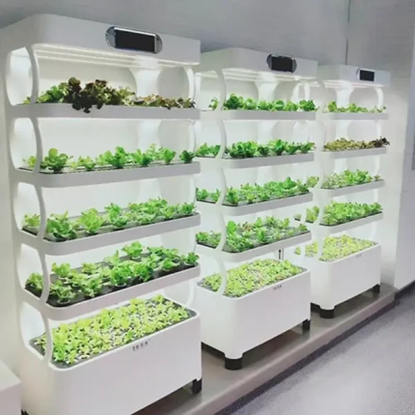 Smart NFT Hydroponic Grow System & Indoor Vertical Grow Cabinet
