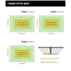 1000W 1.8m 10-Bar Foldable Full Spectrum Horticultural LED Grow Light with IR 730nm & 450nm Blue (2800 umol/s, 2.8 umol/J, 100-277V, IP65, ETL Certified)