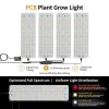 12V Full Spectrum PCB LED Grow Light System for Indoor Plant Stands & Cabinets (1-Board to 4-Board Combinations, Inline Timer, 3000K/6500K/630nm Red)