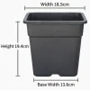 Heavy Duty Square Plastic Gallon Nursery Pots (1 Gal to 10 Gal)