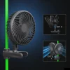 6" Oscillating Clip Fan with EC Motor for Grow Tents