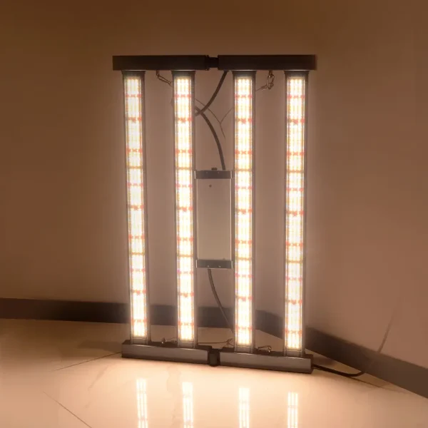 Mini Series Foldable Bar LED Grow Light Full Spectrum (240W / 320W / 400W / 480W / 720W Options, 2.5-2.8 umol/J Efficacy, ETL Certified, 0-10V Daisy-Chain Dimming, IP65)