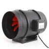 Mixed-Flow Plastic Inline Duct Fan (4" - 12") – High-Static Pressure Hydroponic & HVAC Exhaust Fan