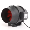 Mixed-Flow Plastic Inline Duct Fan (4" - 12") – High-Static Pressure Hydroponic & HVAC Exhaust Fan