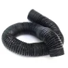 PVC Combi Flexible Ducting Heavy Duty Dual Layer Air Duct Hose Gray Black 4 6 8 10 12 14 Inch