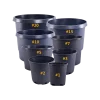 Heavy Duty PP Plastic Gallon Nursery Pots (0.5 Gal to 25 Gal)