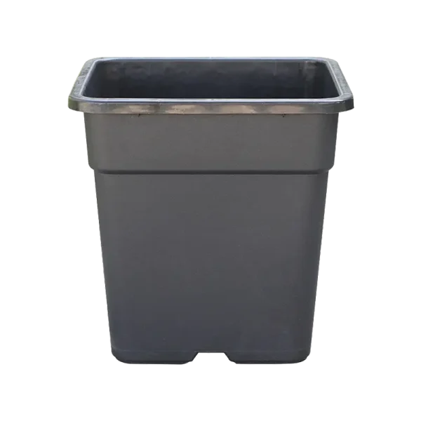 Square Plastic Gallon Nursery Pots Heavy Duty Square Plastic Gallon Nursery Pots (1 Gal to 10 Gal)