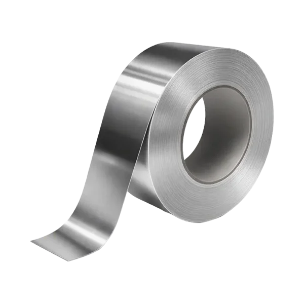 aluminum foil duct tape 75mm 50m Roll of 75mm by 50m heat resistant aluminum foil duct tape for HVAC and ventilation repair