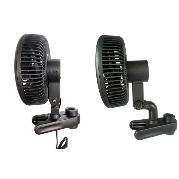 6" Oscillating Clip Fan with EC Motor for Grow Tents