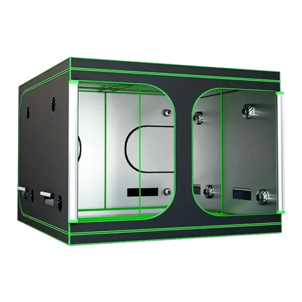 10x10ft Grow Tent 300x300x200cm High-Yield 600D Oxford Fabric Indoor Hydroponics Growing Tent