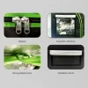 10x10ft Grow Tent 300x300x200cm High-Yield 600D Oxford Fabric Indoor Hydroponics Growing Tent