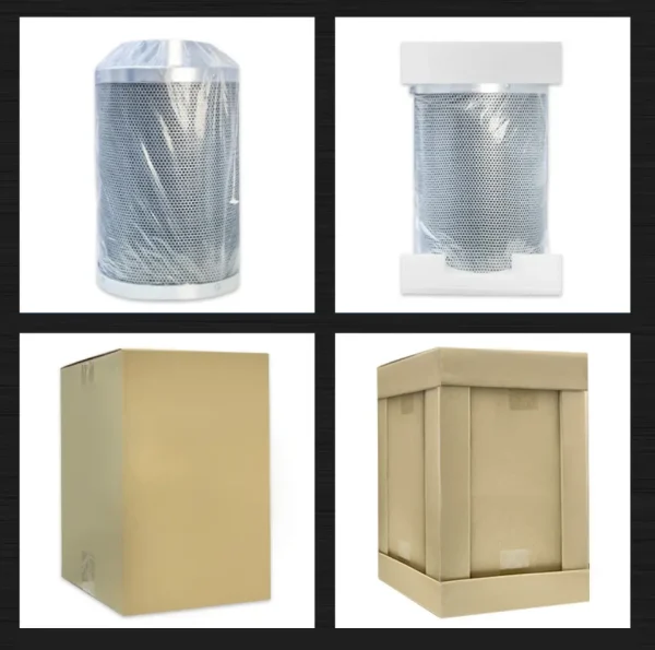 Heavy Duty Virgin Activated Carbon Air Filter (38mm & 50mm Carbon Bed)