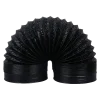 PVC Combi Flexible Ducting Heavy Duty Dual Layer Air Duct Hose Gray Black 4 6 8 10 12 14 Inch