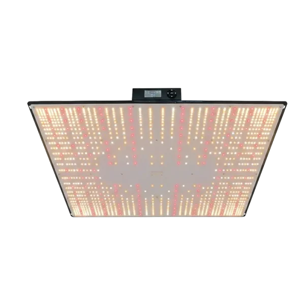 ultra-thin PB quantum board LED grow light 400W ultra-thin PB quantum board LED grow light full spectrum with plants underneath