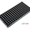 High-Density 128 & 200 Cells Nursery Plug Tray – Standard 54x28 cm Seedling Starter Tray for Greenhouse Seed Germination, Microgreens & Vegetable Propagation