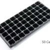 High-Density 128 & 200 Cells Nursery Plug Tray – Standard 54x28 cm Seedling Starter Tray for Greenhouse Seed Germination, Microgreens & Vegetable Propagation