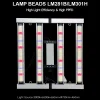 240W Full Spectrum LED Grow Light - leds 240W Full Spectrum LED Grow Light Bar Frame – High-Efficacy 2.5 μmol/J (660 μmol/s PPF, 660nm Deep Red & 730nm Far Red, AC 110-277V Input, 838x839mm Frame for 2x2ft Canopy Coverage)
