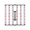 500W full spectrum LED grow light 500W Full Spectrum Foldable LED Grow Light 6-Bar Frame – Ultra-High Efficacy 2.75 μmol/J (1375 μmol/s PPF, 660nm Red & 730nm Far-Red IR, 180° Foldable Design, AC 110-277V for 3x3ft Canopy Coverage)